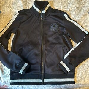 Karl lagerfeld zip up sweater
